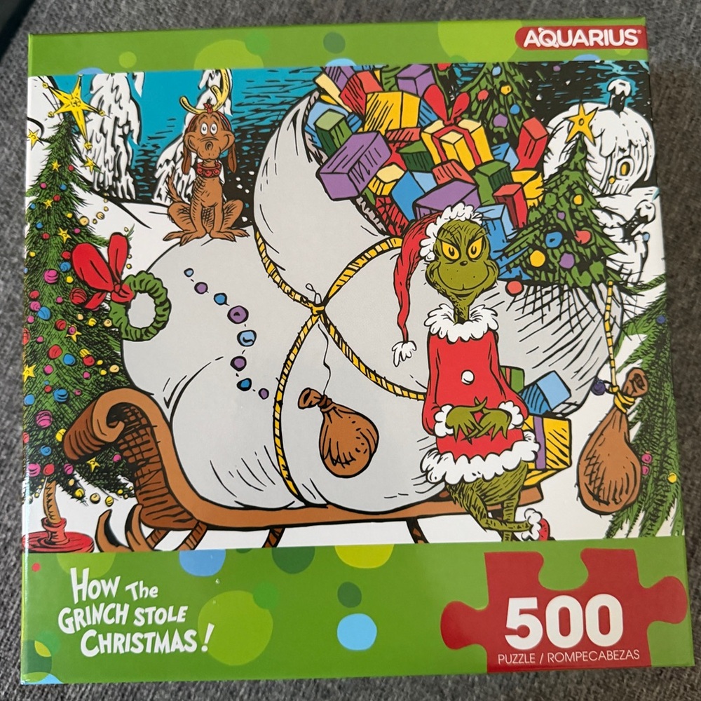 How the Grinch Stole Christmas Puzzle - 500 Pieces